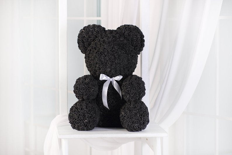 Ours de roses - 50cm