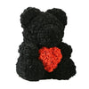 Ours de roses - 40cm